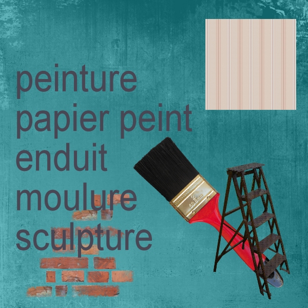 Peinture, papiers peints ...